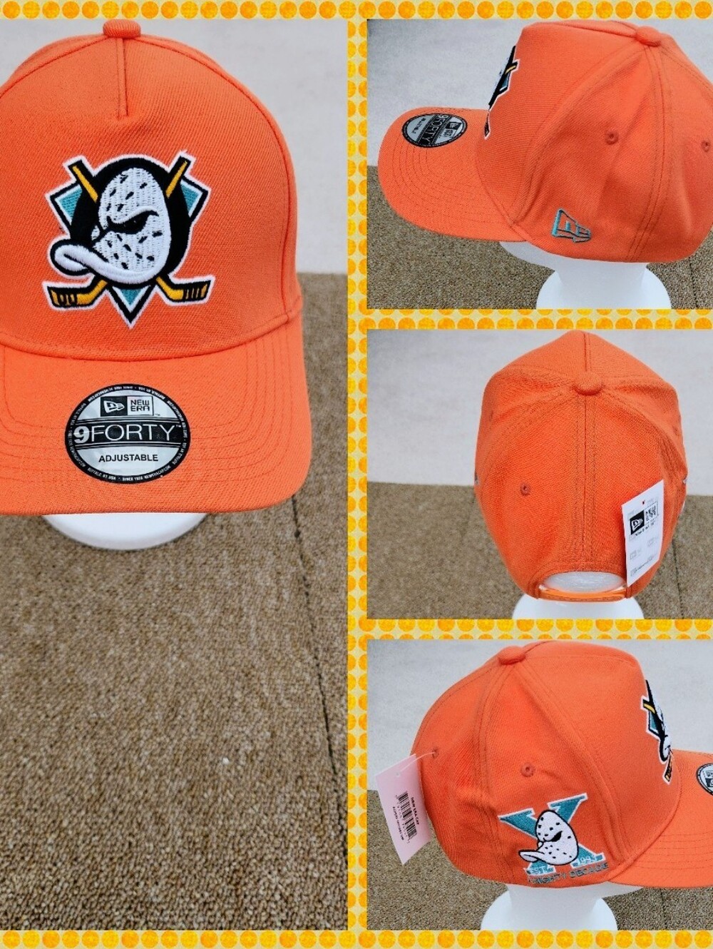 ANAHEIM DUCKS NHL HOCKEY SNAPBACK HAT.